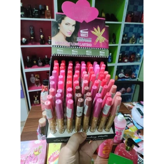 ลิปถาดดินสอ 72 แท่ง ลิปไดมอนด์บิวตี้สีสวยสีชัด 📌ลิปมีตำหนิขอคนรับได้📌เป็นแค่บางแท่งฝาแตก