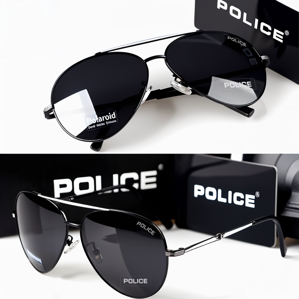 Classic aviator men's vintage metal frame sunglasses driving polarized sunglasses