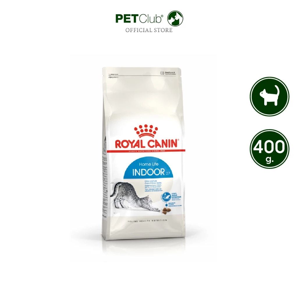 [PETClub] Royal Canin Indoor - แมวโต เลี้ยงในบ้าน [400g.]