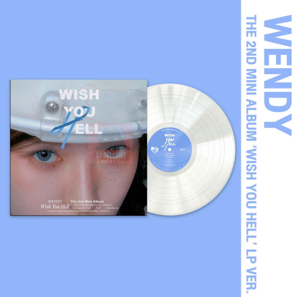 ✈️ Pre-Order แผ่นเสียง : WENDY - THE 2ND MINI ALBUM ‘WISH YOU HELL’ LP VER.