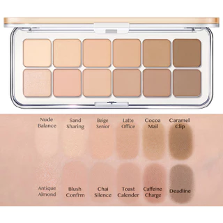 CLIO PRO EYE PALETTE AIR อายแชโดว์สีแน่น เนื้อนุ่ม เบาสบาย 12 สี
