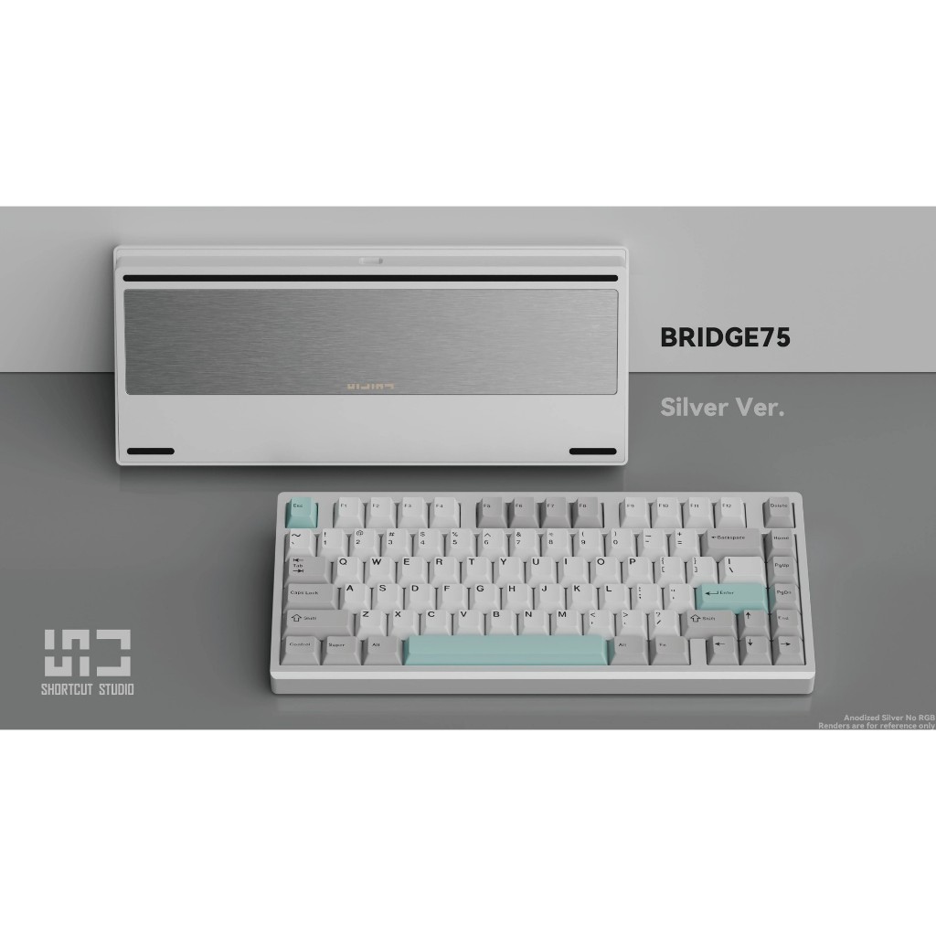 (สินค้าแท้-ส่งจากไทย) Bridge75 Shortcut Studio Mechanical Keyboard Bridge 75 PLUS HE