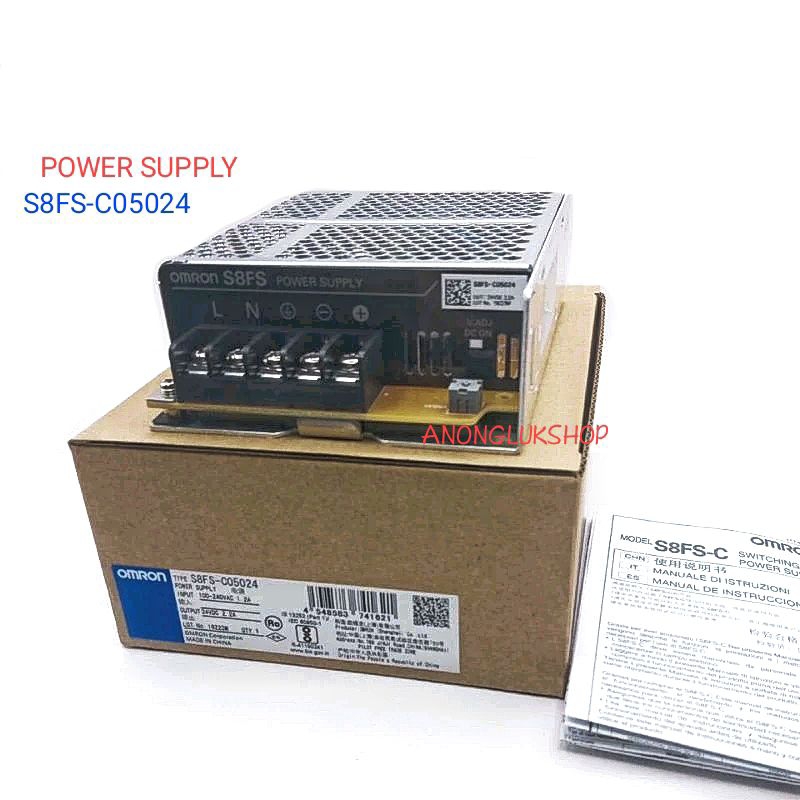 S8FS-C05024 POWER SUPPLY 24VDC 2.2A สวิตช์ชิงเพาเวอร์ซัพพลาย SWITCHING POWER SUPPLY S8FS