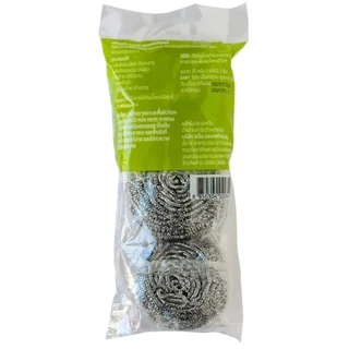 3M Scotch-Brite สก๊อตช์-ไบรต์ ฝอยสเตนเลส ขนาด 14 ก. แพ็ค 6 ชิ้น ขนาด 25 ก. แพ็ค 3 ชิ้น