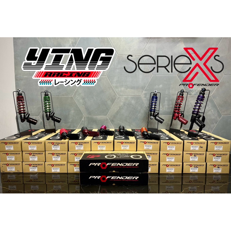 โช้ค Profender รุ่น Seriexs สำหรับใส่ Giorno / Lead / Grand Fiorno (2023-2024) ขนาดความสูง 320 mm.