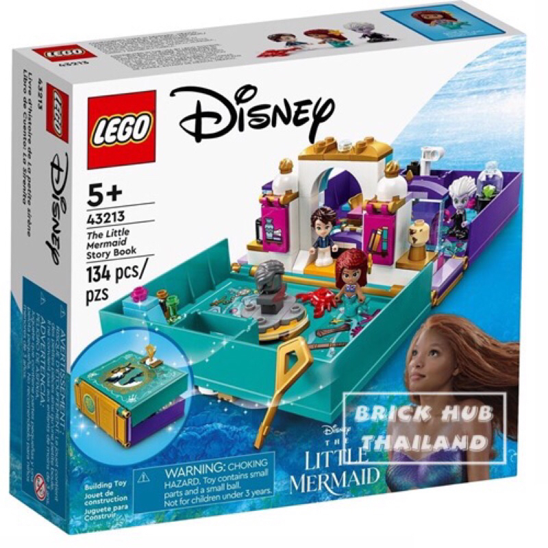 LEGO Disney  The Little Mermaid Story Book 43213