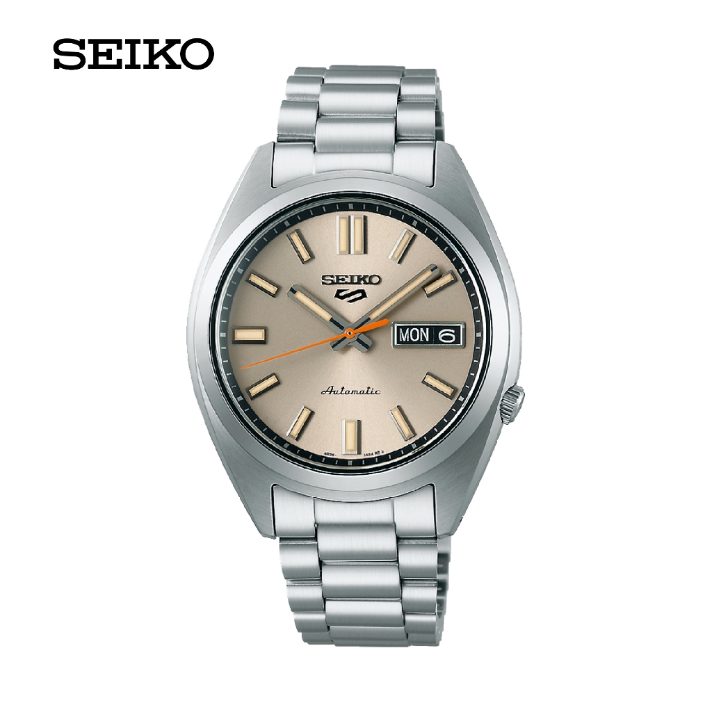 SEIKO 5 Sports Automatic นาฬิกาข้อมือ (ไซโก) รุ่น SRPK91K ขนาด 37.4 mm สีงาช้าง