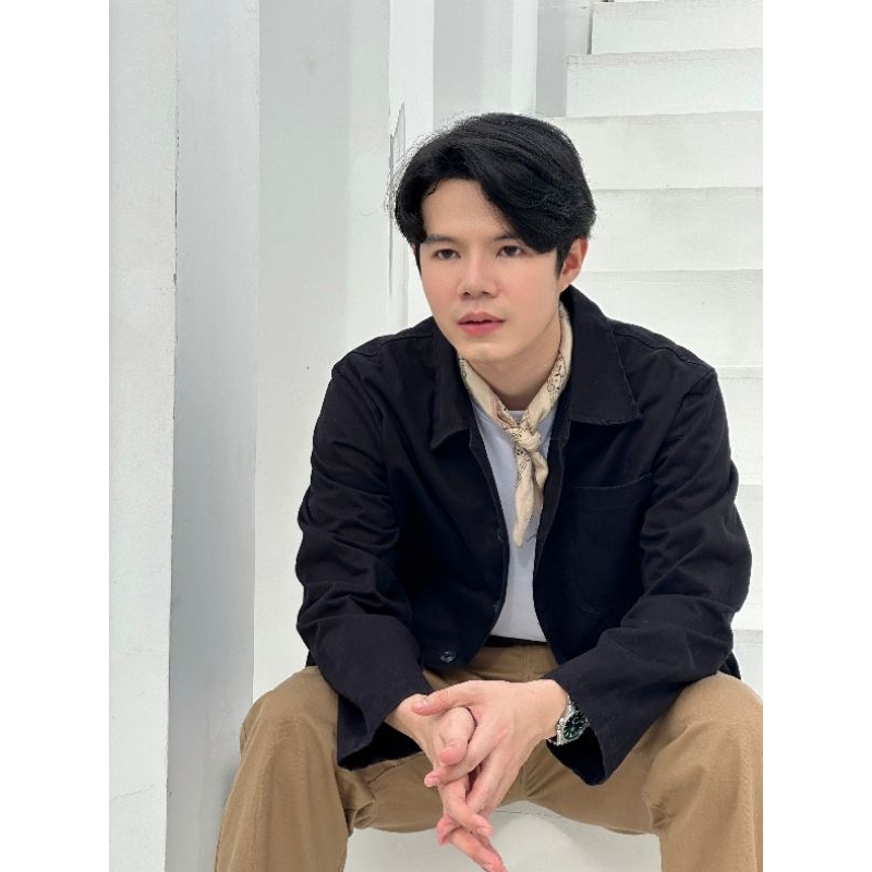 Prompt Journey Jacket 3 pocket workwear M/L/XL เสื้อแจ็คเก็ต​​ กระเป๋า3ใบ เอิร์ธ​โทน​ แจ็คเก็ตผู้ชาย รูปที่ 7