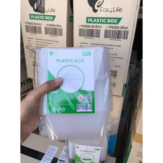 (4แพค) กล่องอาหาร พิเศษ 3 แถม 1 แพค (100ใบ)F1000/F750/F650/F500