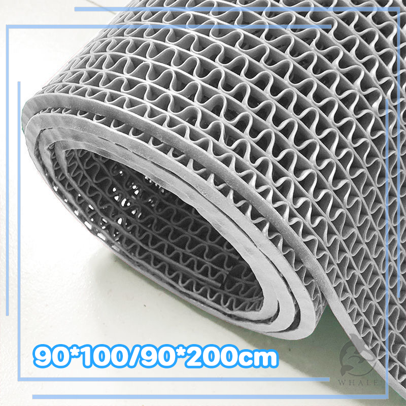 แผ่นยางกันลื่น ยางกันลื่นในห้องน้ำ ความหนา 3.5/6mm ขนาด 100X90cm/200X90cm มีสามสีให้เลือก