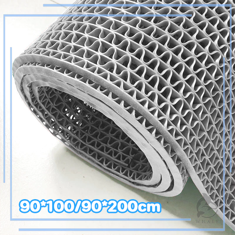 แผ่นยางกันลื่น ยางกันลื่นในห้องน้ำ ความหนา 3.5/6mm ขนาด 100X90cm/200X90cm มีสามสีให้เลือก