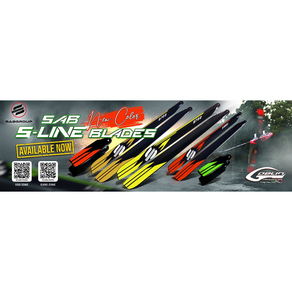 Main Blades SAB S-LINE BLADES New Color