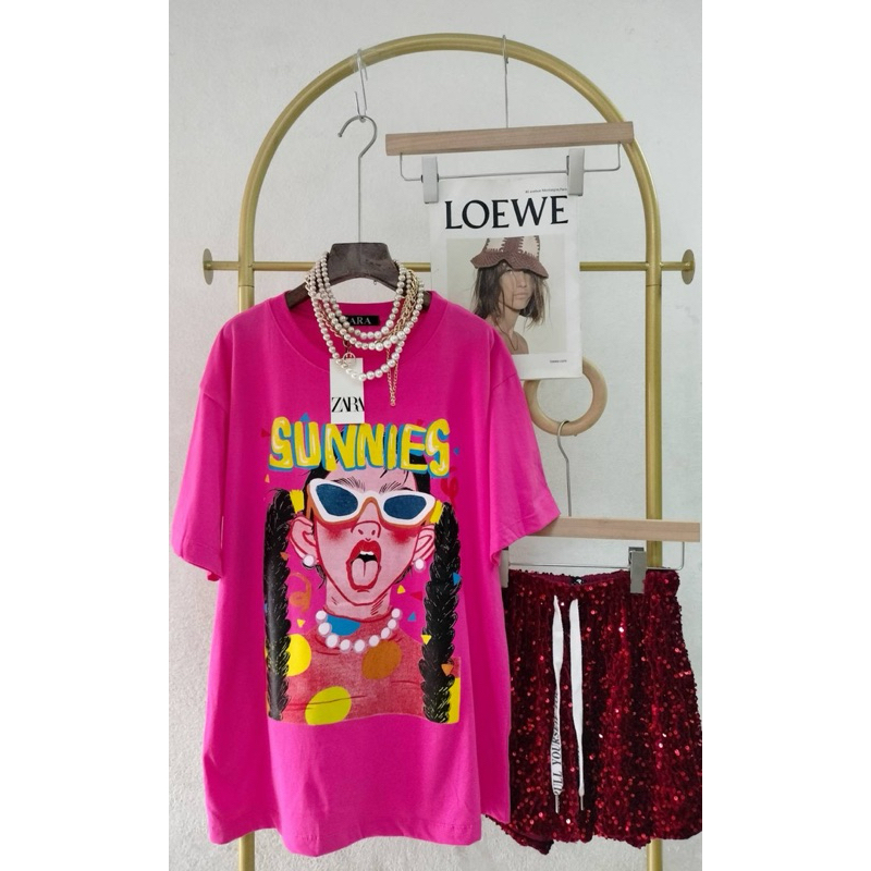 SIS.ON | พร้อมส่ง Oversize เสื้อยืดโอเวอร์ไซส์ No.23 sunnies ราคา ถูกที่สุด ดีลบีเคเค แกลเลอรีภาพที่ 5