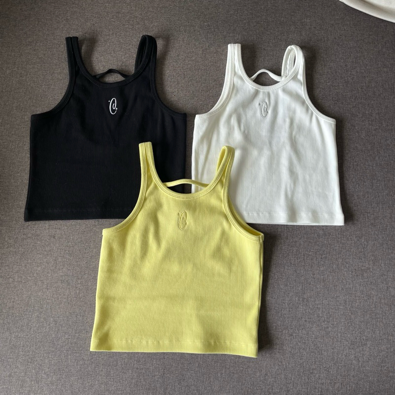 Coolkids.Coolcute | Lady Tank Top เสื้อกล้ามเว้าหลัง ทรงเป๊ะ