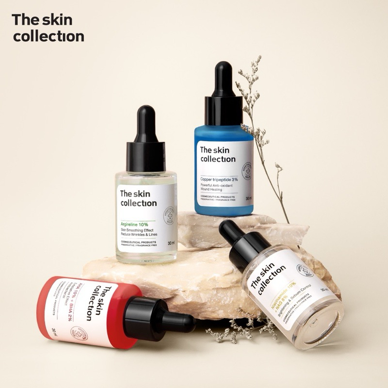 เซรั่ม The skin collection แก้ปัญหาบนใบหน้า รวม 4 สูตร
