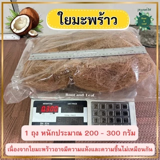ใยมะพร้าว วัสดุคลุมดินจากธรรมชาติ100% สำหรับรองก้นกระถาง คลุมดิน ช่วยกักเก็บความชุ่มชื้นให้ดิน พร้อมส่ง!!