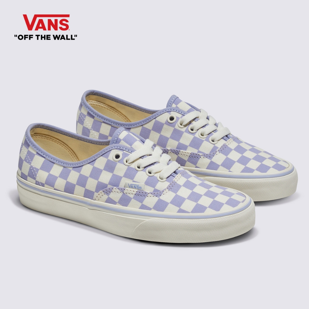VANS AUTHENTIC - CHECKERBOARD LILAC รองเท้าผ้าใบ หญิง ชาย