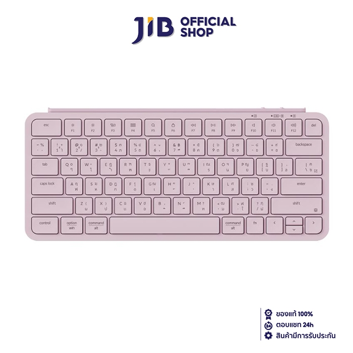 WIRELESS KEYBOARD (คีย์บอร์ดไร้สาย) KEYCHRON B1 PRO (BLOSSOM PINK) (SCISSOR SWITCH NON-BACKLIT EN/TH