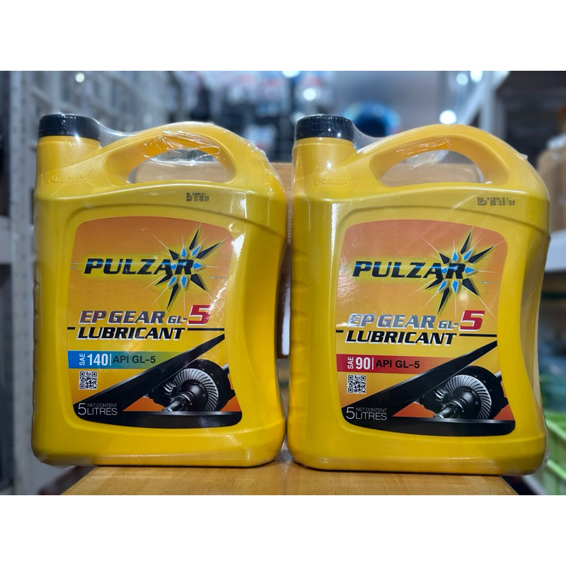 น้ำมันเกียร์ เฟืองท้าย เพาวซ่า GL-5 #90 น้ำมันเกียร์ เฟืองท้าย เพาวซ่า GL-5 #140 5ลิตร น้ำมันเกียร์ 