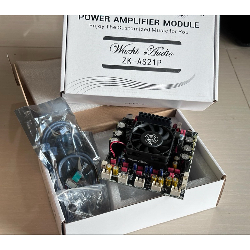 แอมป์จิ๋ว ZK-AS21P ย้ายวอ 300w-300w-600w ของแท้ 100% สินค้าส่งจากไทย