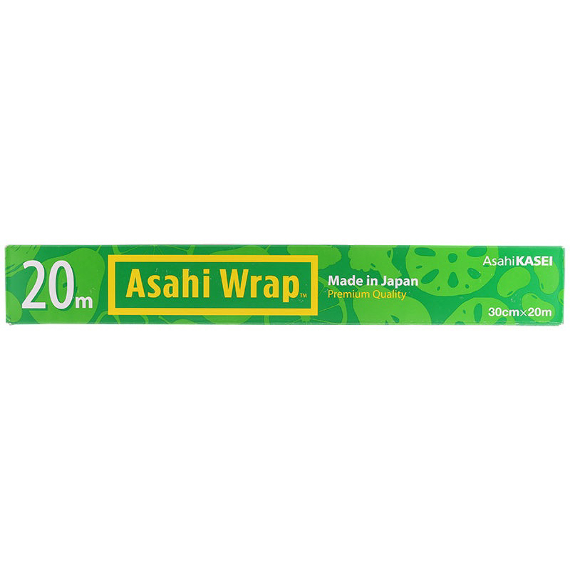 Asahi wrap 20m (30cm x 20m) 🇯🇵นำเข้าจากญี่ปุ่น ฟิล์มใสห่อหุ้มอาหาร