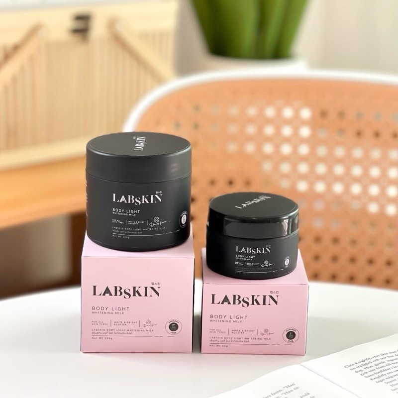 [พร้อมส่ง+ลด50%ในไลฟ์ ]ครีมสูตรลับ แลปสกิน Lapskin Body light whitening milk มี 2 ขนาด