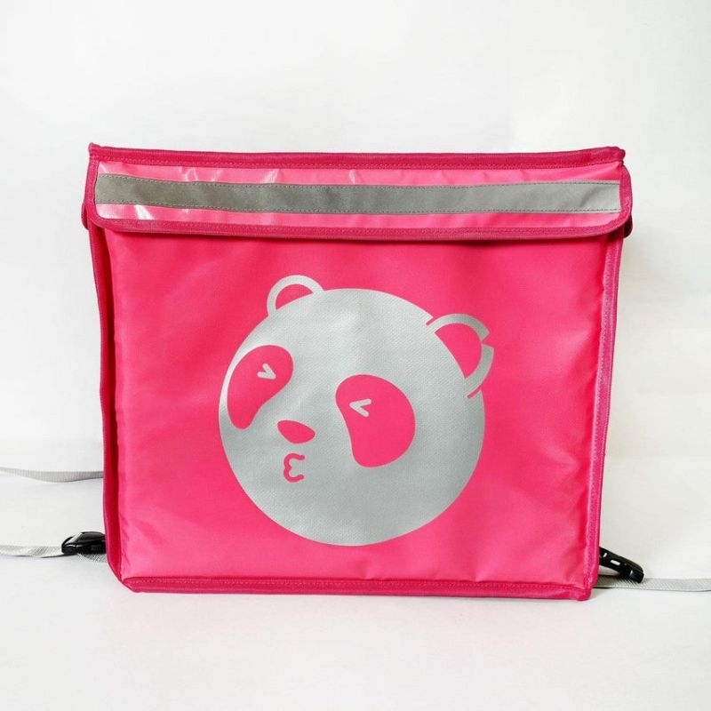 กระเป๋าใส่อาหาร FOODPANDA สีชมพู (ของใหม่)
