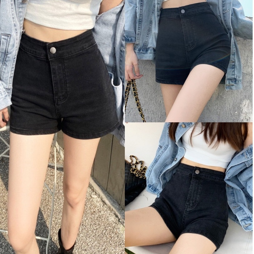 กางเกงผ้านาโน ขาสั้น เข้ารูป สวมใส่สบาย เนิ้อผ้ายืดได้