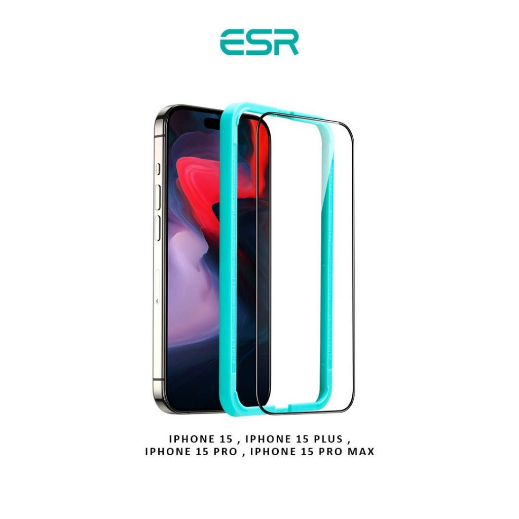 ESR Armorite Screen Protector ฟิล์มกระจก ฟิล์มไอโฟน 15