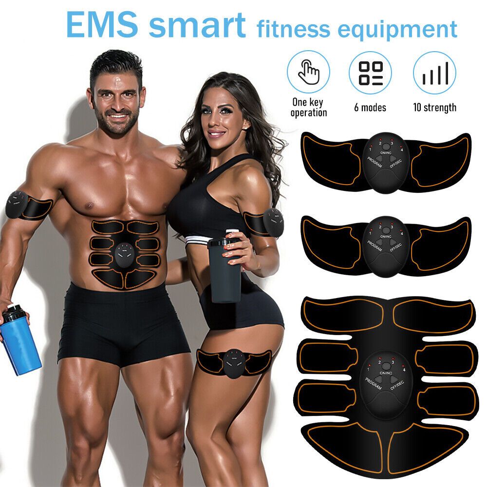 เครื่องสร้างsix pack เครื่องลดไขมันหน้าท้อง ems muscle stimulator สร้างซิกแพค Smart Fitness ที่ลดพุง