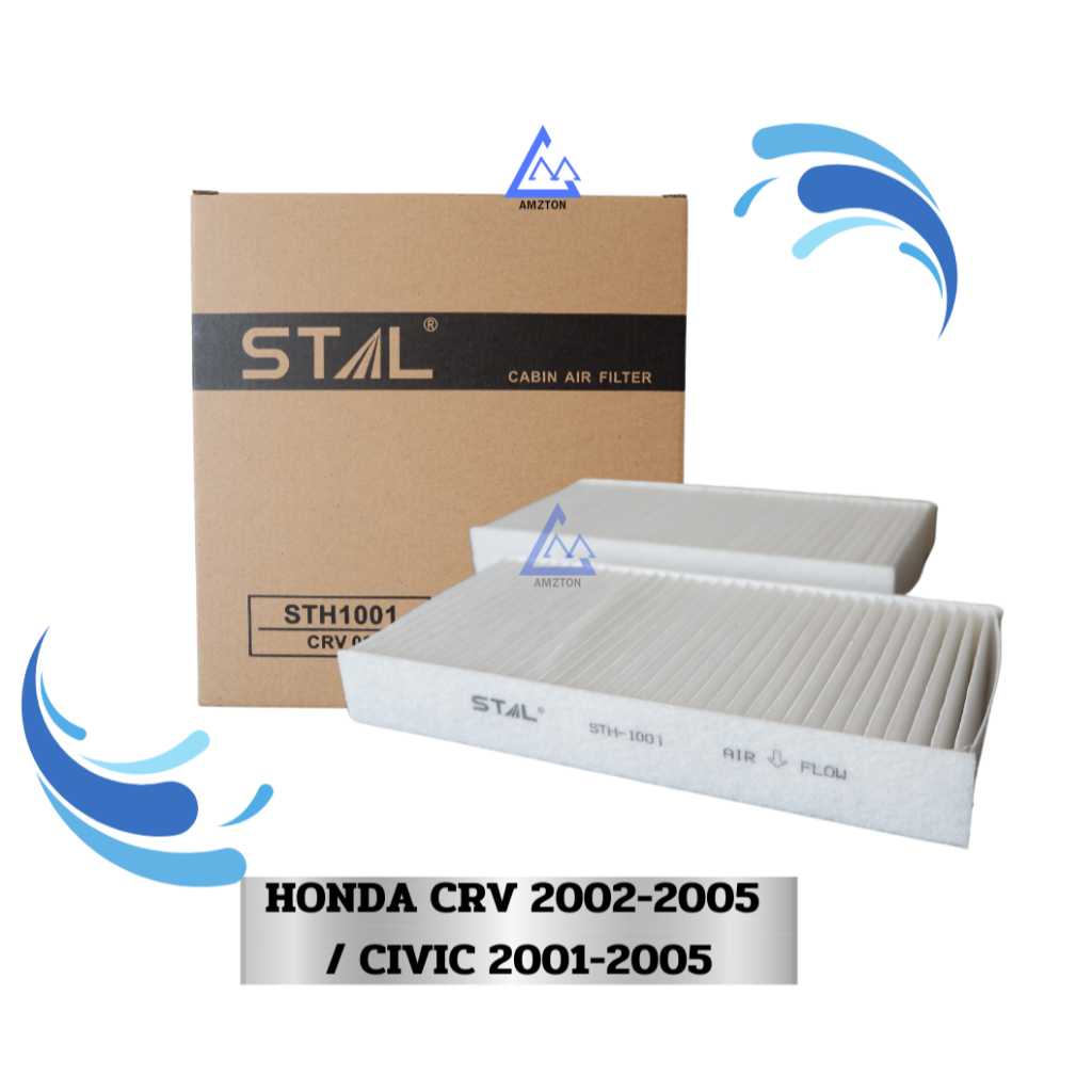 STAL Air filters กรองแอร์ HONDA CRV 2002-2005 / CIVIC 2001-2005