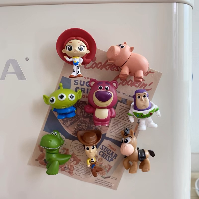 (Pre-order) Set 8ชิ้น แม่เหล็กติดตู้เย็น Toys story ครบเซ็ท Magnet Toys story