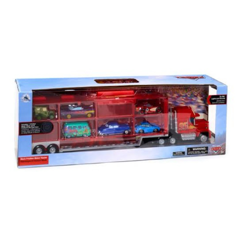แยกขาย งานแท้ รถคาร์ ไซส์งาน Disney Store Mack Friction Motor Hauler, Disney Pixar Cars