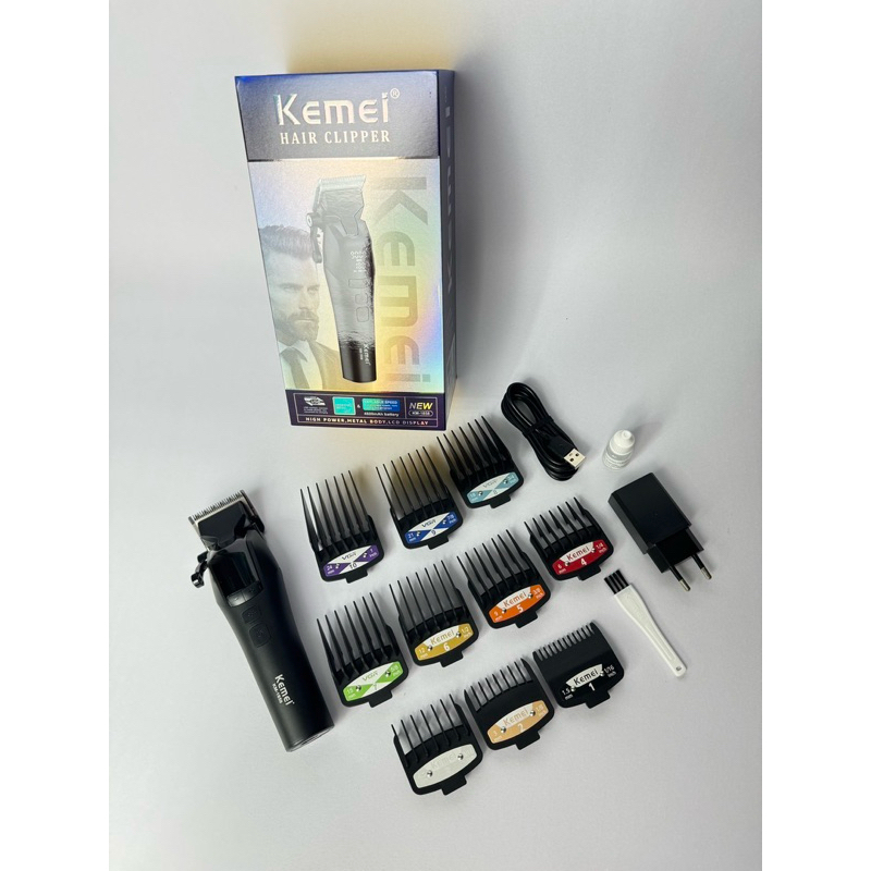 ปัตตาเลี่ยน kemei km-1858 ฟันเฟดบาง ปรับแรงเบาได้