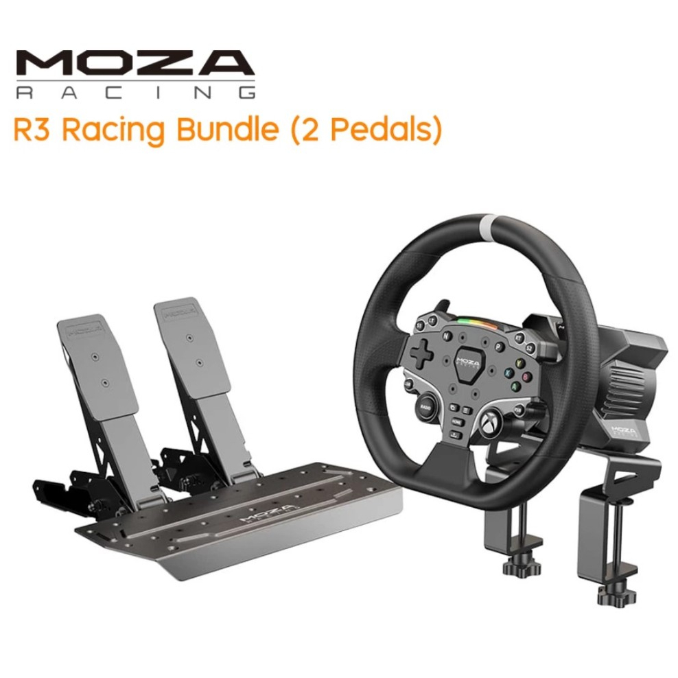 MOZA RACING R3 BUNDLE 2 PEDALS