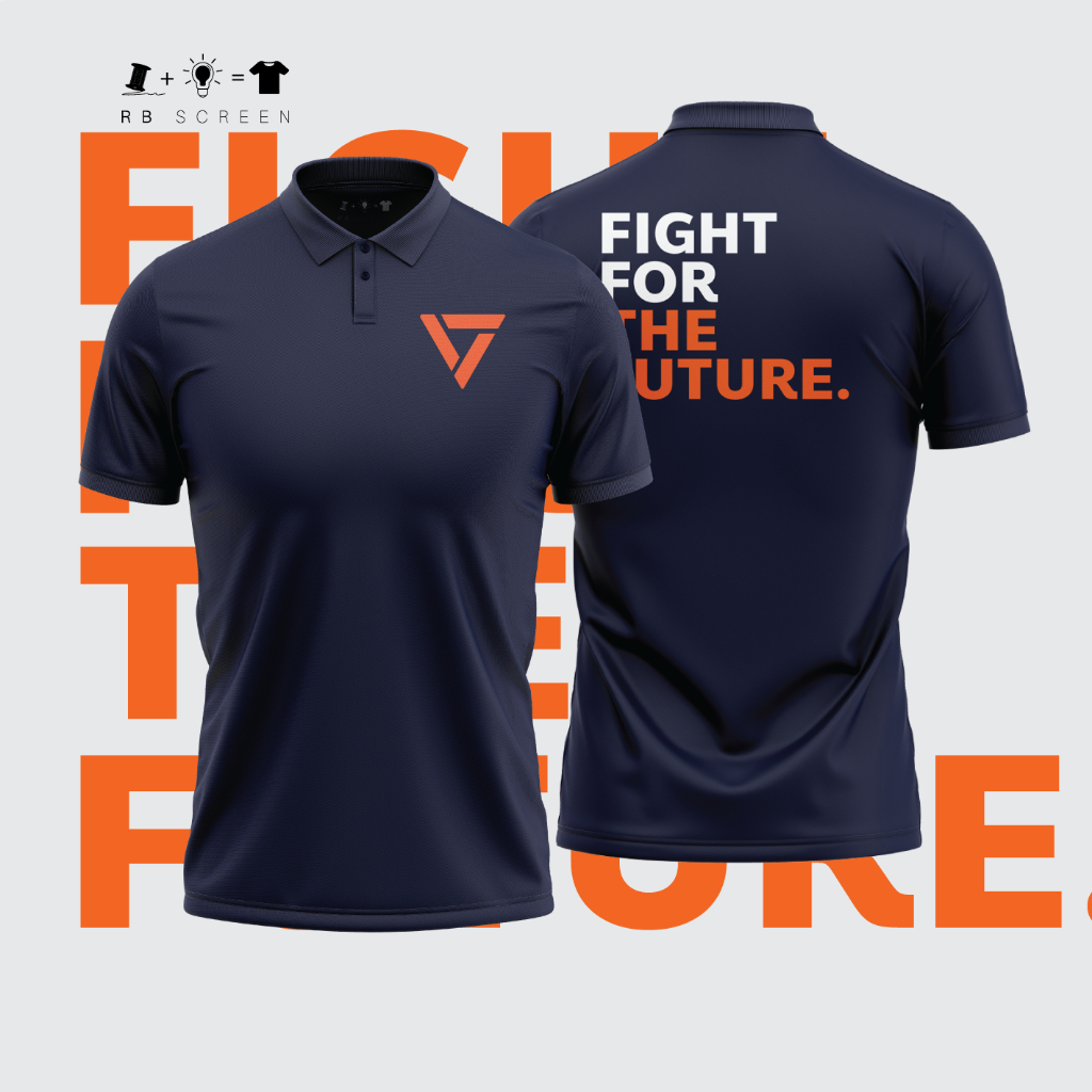 NEW POLO Fight For The Future ผ้า Micro ยืดยุ่นดี ไม่ร้อน ไม่หนัก ใส่สบายไม่อดเหงื่อ ไม่หดและไม่ย้วย