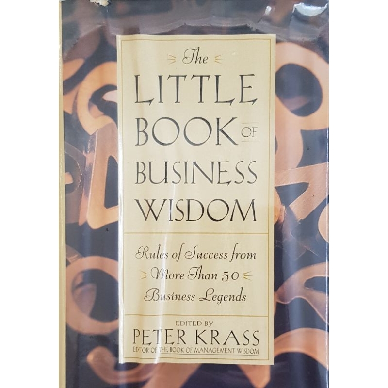The LITTLE BOOK OF BUSINESS WISDOM
