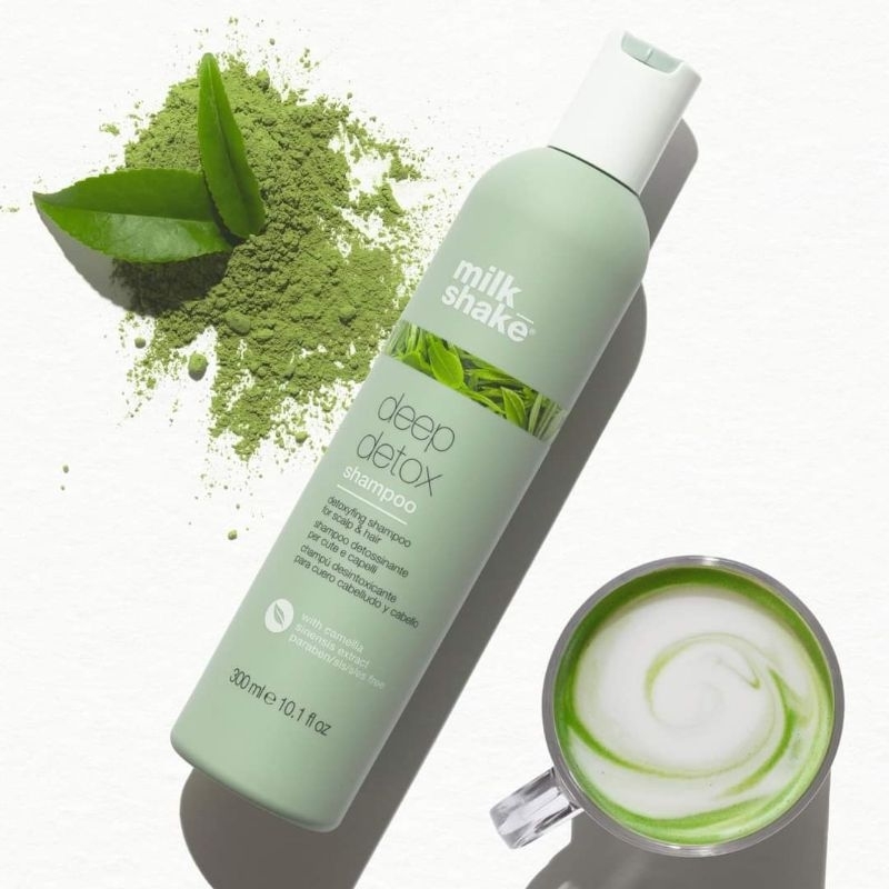 🔥ลดสูงสุด1000​ เก็บโค้ดหน้าร้านหรือทักแชท🔥🌿ฉลากไทยของแท้🌿Milk shake deep detox shampoo300ml​ แชมพูดี​ท็อกซ์​ขจัดสิ่งสกปร