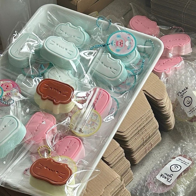 ของเล่นบีบทาบะสกุชชี่ ทาบะสุกชชี่พุดดิ้งแมว เหมาะสำหรับแก้เครียด