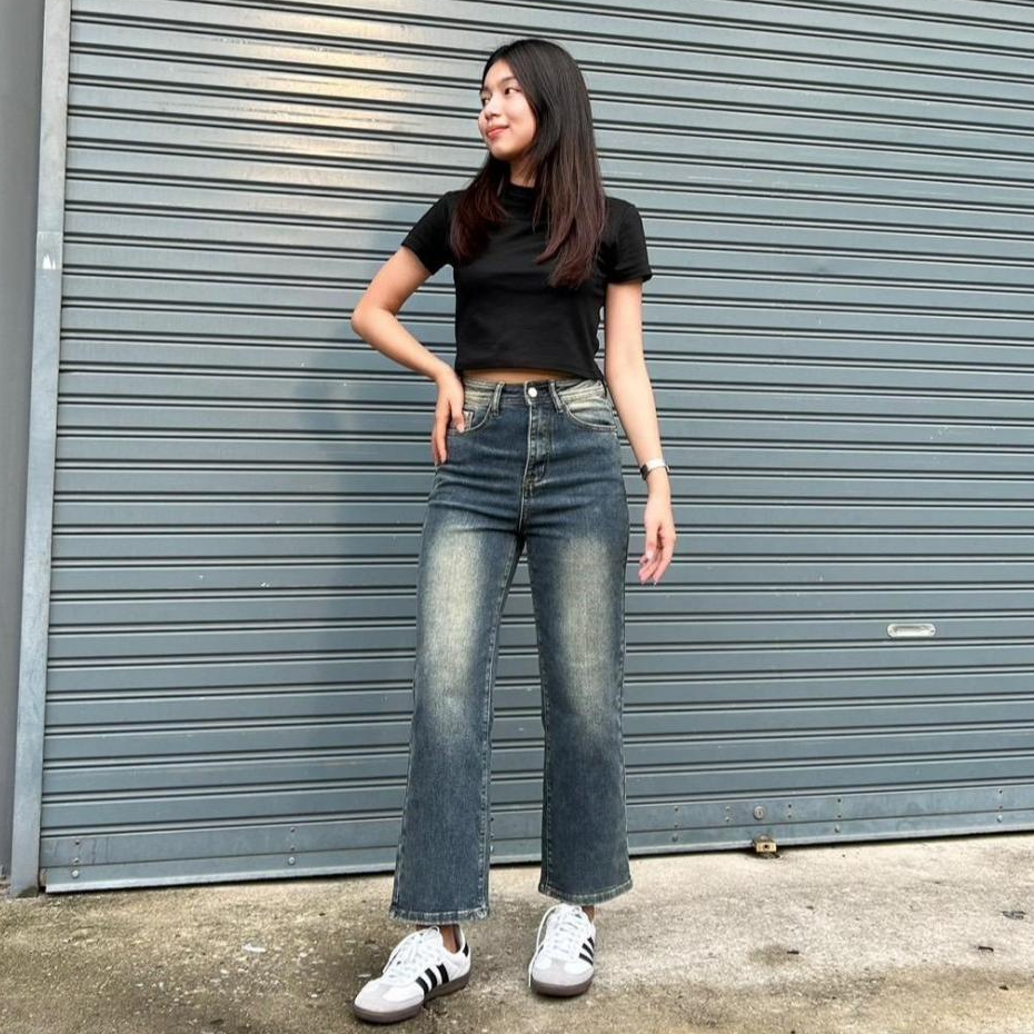 Chewa Boy Slim Jeans - กางเกงยีนส์ขาตรง -J25