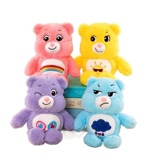 (พร้อมส่ง)Su202-COD -28 ซม.น้ำแข็งตุ๊กตาหมีสายรุ้งของเล่นน่ารักการ์ตูนตกแต่งบ้านสภาพอากาศหมีของเล่นผ่อนคลายเบาะโซฟาอารมณ