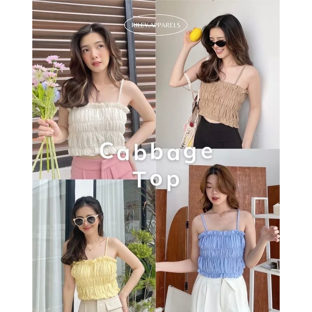 เสื้อแบรนด์ IG  เสื้อสายเดี่ยว Riley.apparel