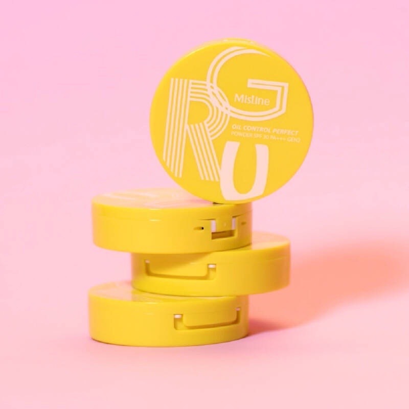 มิสทีน แป้งกรู ปกปิด คุมมัน 7g #เบอร์02สำหรับผิวกลาง