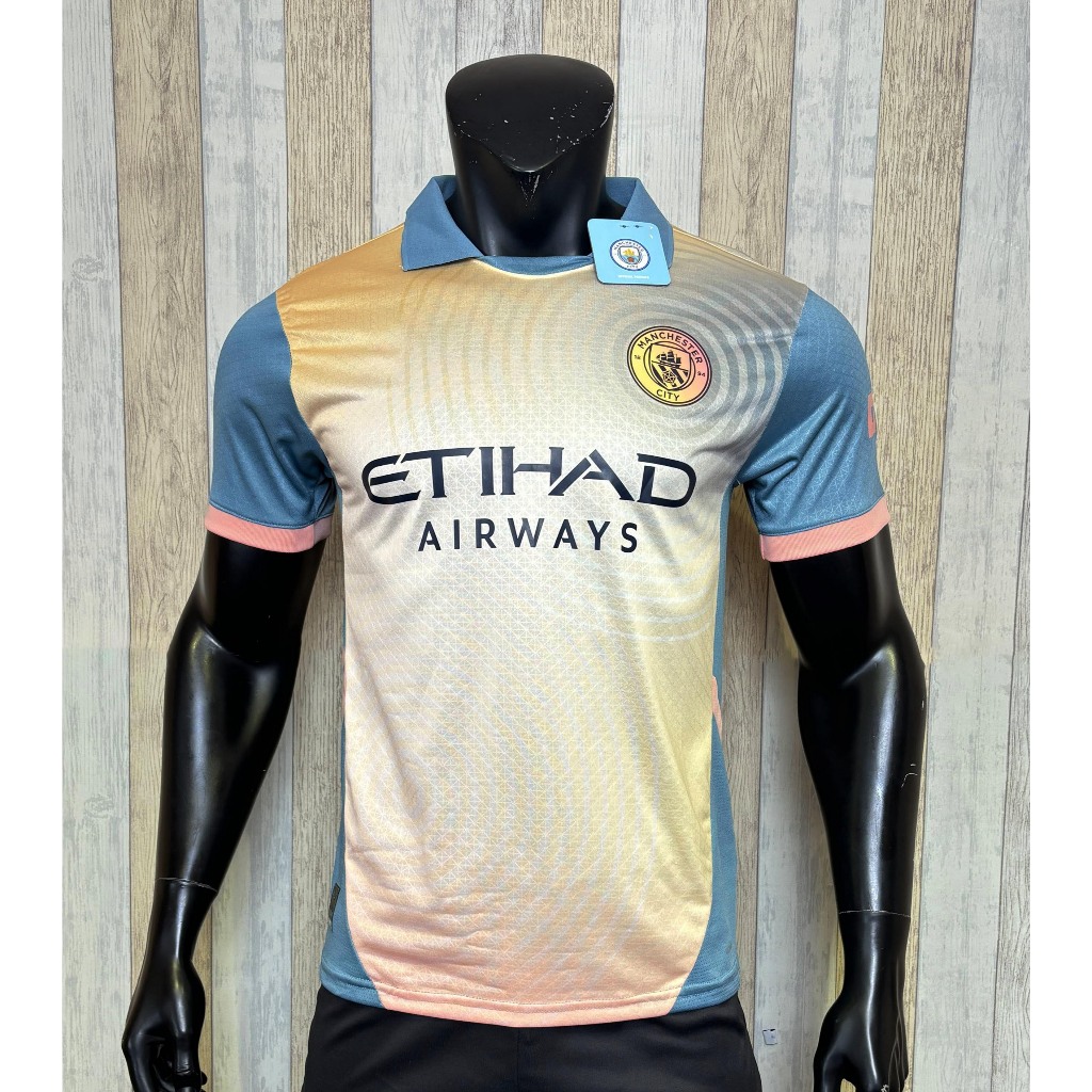 เสื้อบอล แมนซิตี้2024/2025 เกรดลงสนาม เกรดนักเตะเกรดเพลเยอร์ Player