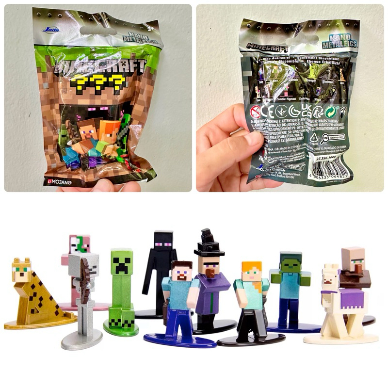 1 ซอง 1 โมเดล ซอง มายคราฟ นาโน เมทัลฟิกส์ minecraft nano metalfigs