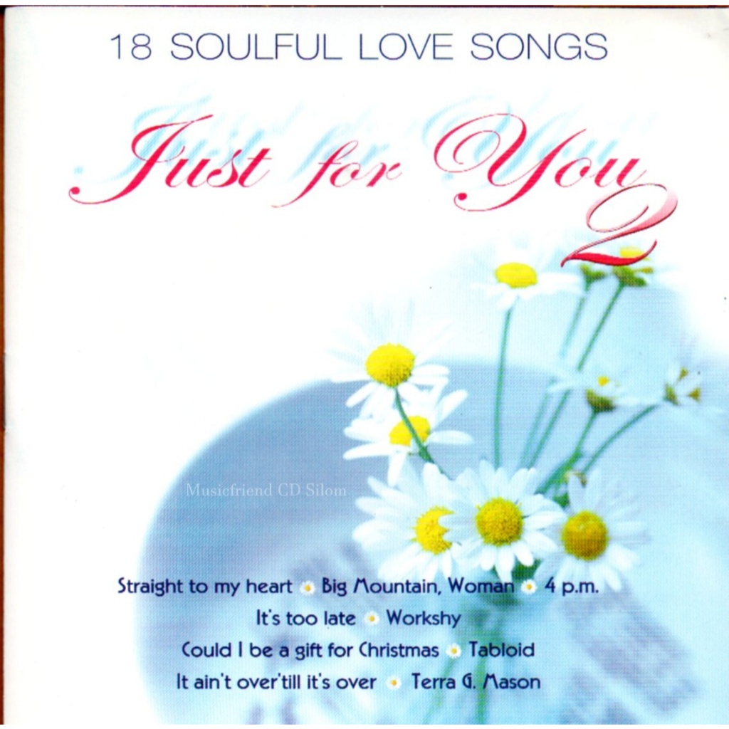 CD,Just 2 U 18 Soulful Love Songs (Various Artists)(2003)(Thai)