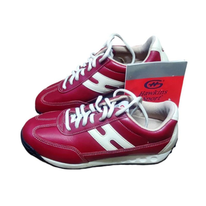 Hawkins Red Temble Sport Shoes รองเท้ากีฬา