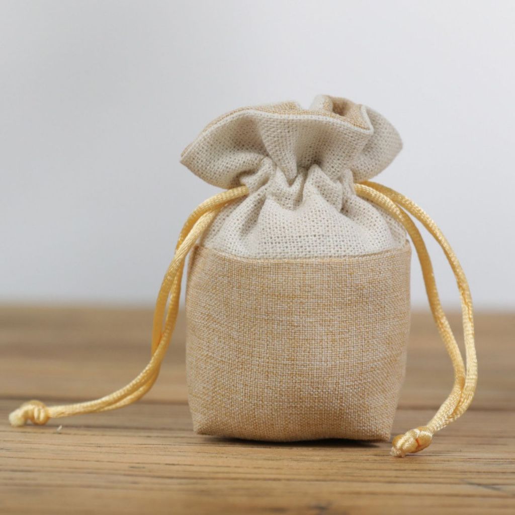 handmade ซอง two tone ถุงหูรูด ของชำร่วย ใส่สมุนไพร บรรจุเครื่องหอม ถุงผ้า เครื่องแขวน ถุงเปล่า เทศกาล งานบวช งานแต่ง ราคา ถูกที่สุด ดีลบีเคเค แกลเลอรีภาพที่ 3
