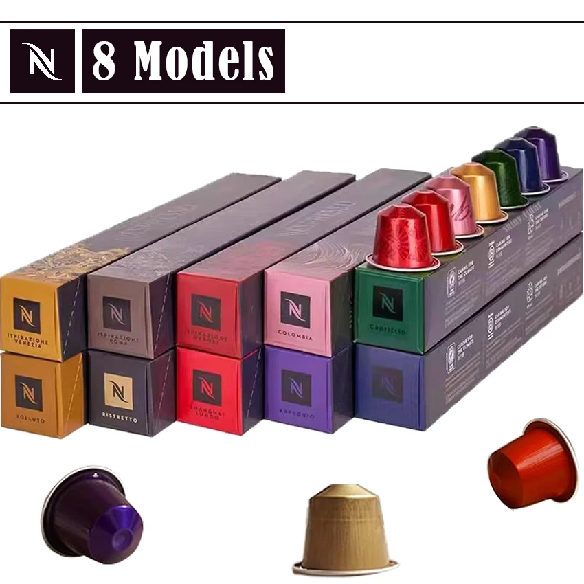 พร้อมส่ง! แคปซูลกาแฟ Nespresso Original กลุ่ม กาแฟแคปซูล เนสเพรสโซ ของแท้จากCOFFEE1กล่อง/10 แคปซูล