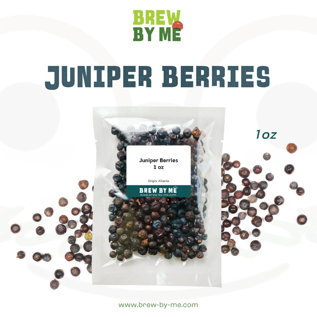 Juniper Berries แบบแห้ง 1oz (28 กรัม) สำหรับ เบียร์ cocktail cordial infusion syrup หรือ ชา